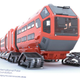 Illustration for article titled Matthiew Tarrits Polar Vehicle Is Like a Giant Laboratory In a Train Rolling On Skis